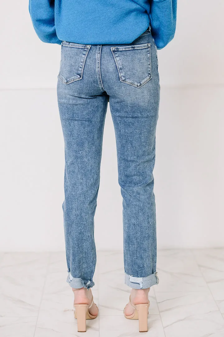 Sydney High Rise Straight Jeans