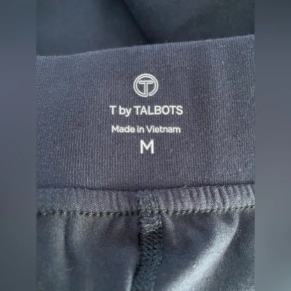 T BY TALBOTS Navy Blue Everyday Stretch Skort‎ Women's Size M NWOT