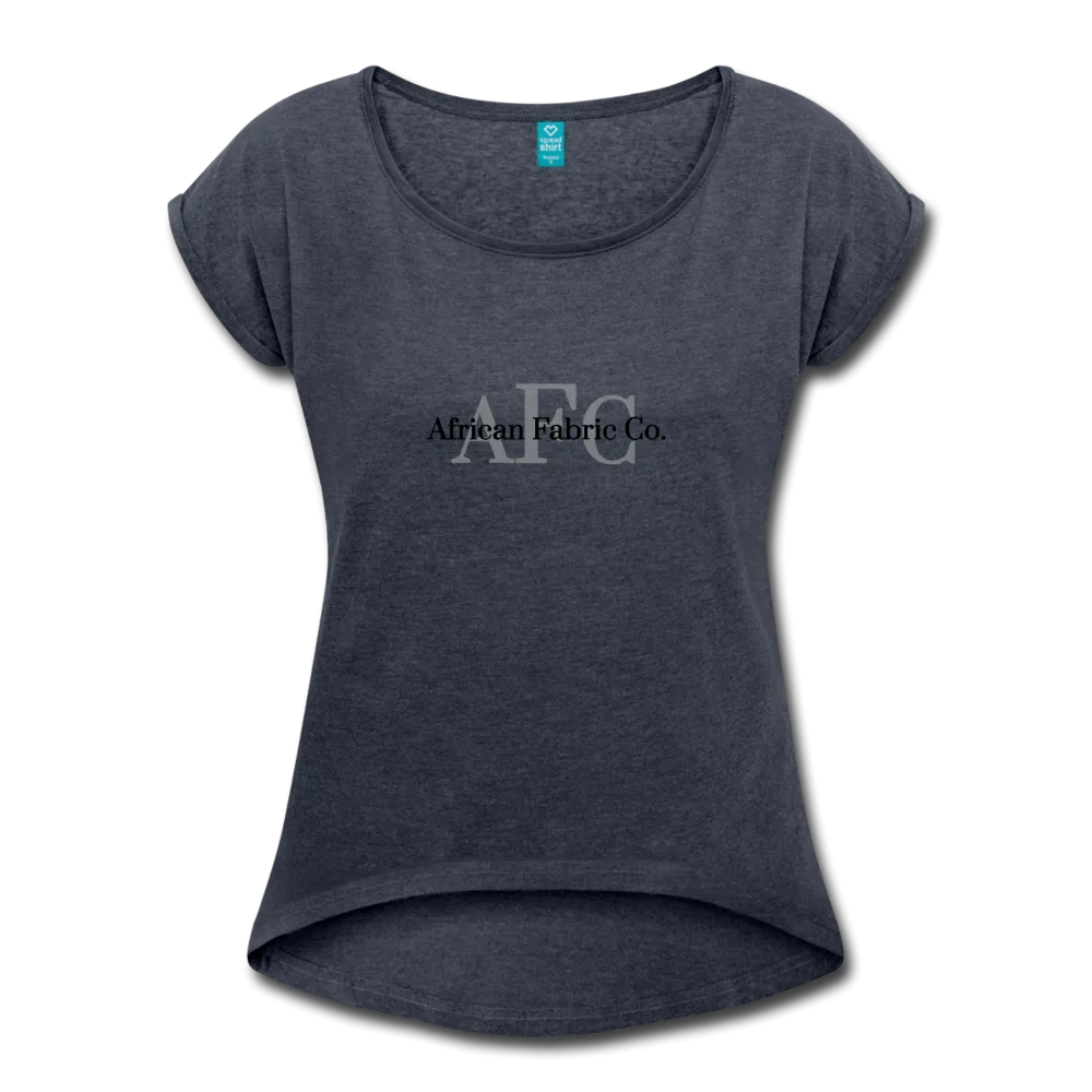 T-Shirt African Fabric Co. Women's Roll Cuff