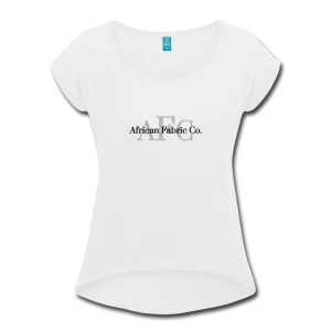 T-Shirt African Fabric Co. Women's Roll Cuff