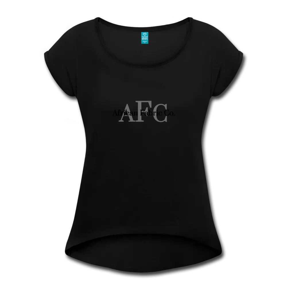 T-Shirt African Fabric Co. Women's Roll Cuff