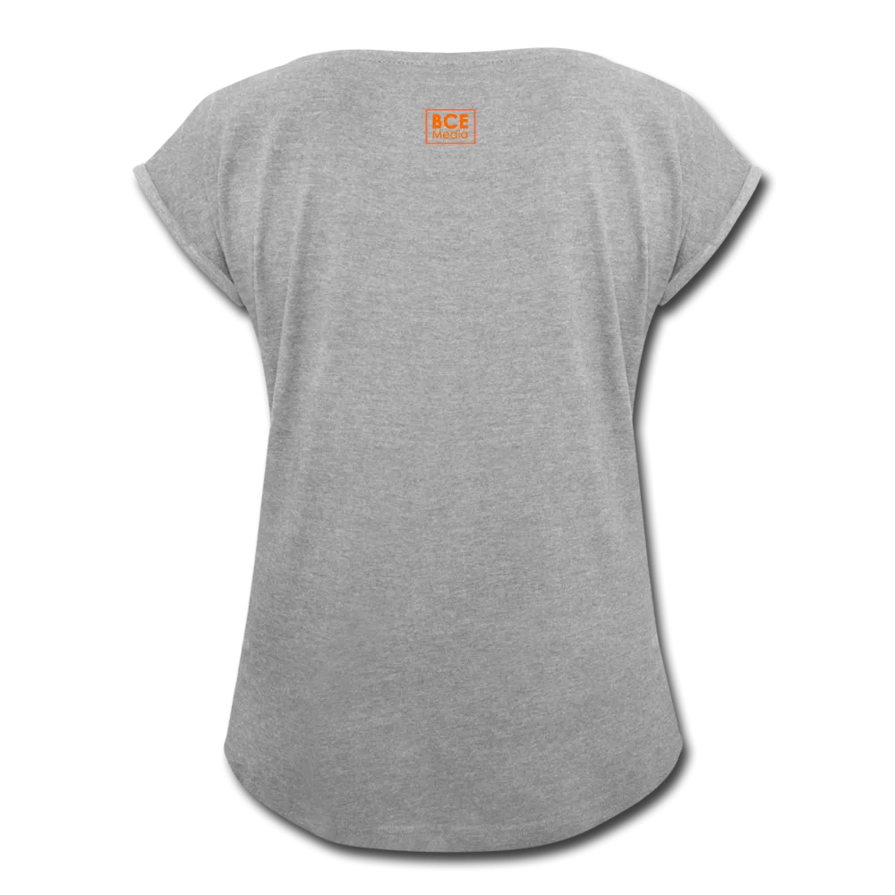 T-Shirt African Fabric Co. Women's Roll Cuff