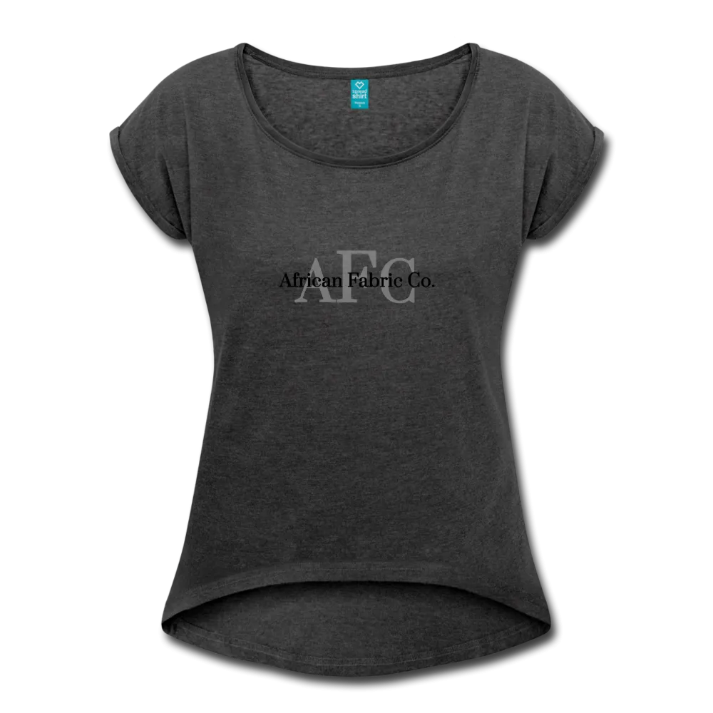 T-Shirt African Fabric Co. Women's Roll Cuff