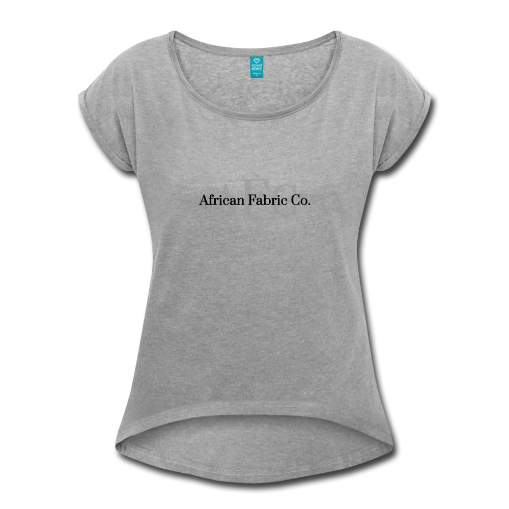 T-Shirt African Fabric Co. Women's Roll Cuff