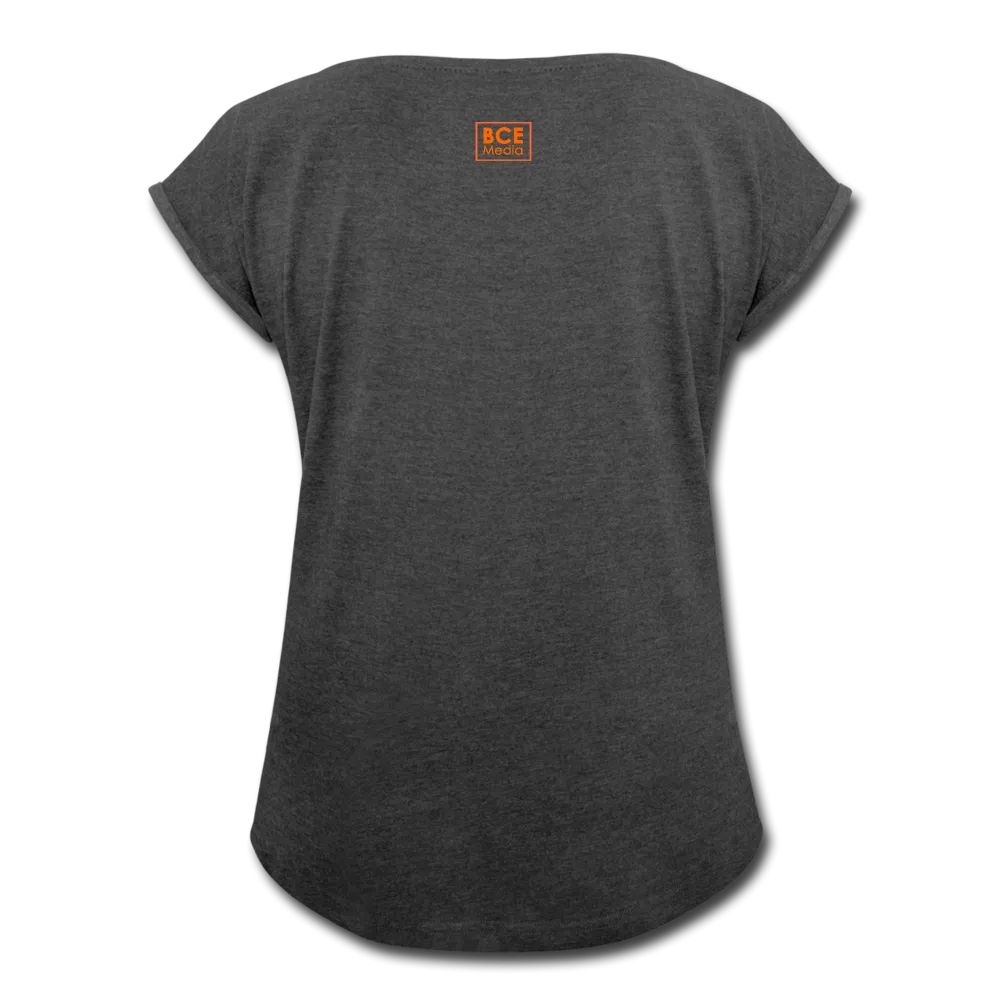 T-Shirt African Fabric Co. Women's Roll Cuff