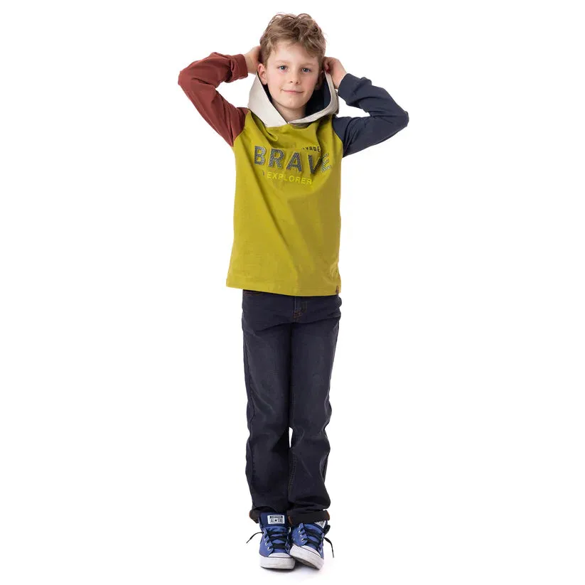 T-shirt à capuchon Nature sauvage F2405-06