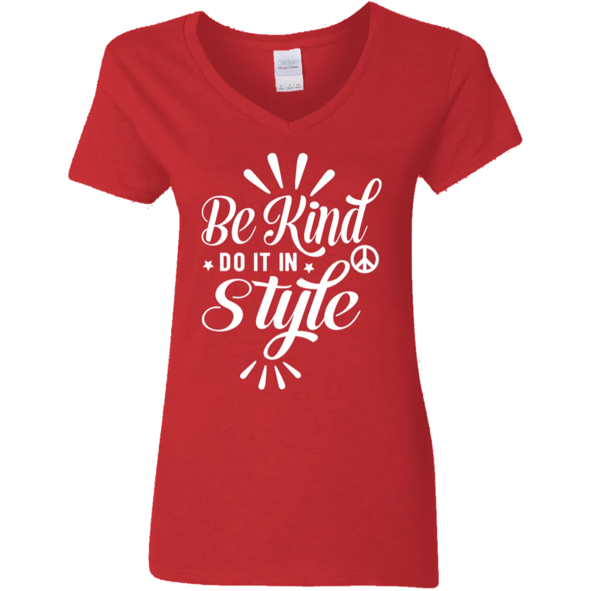 T-Shirt Ladies V-Neck BKDIIS LT