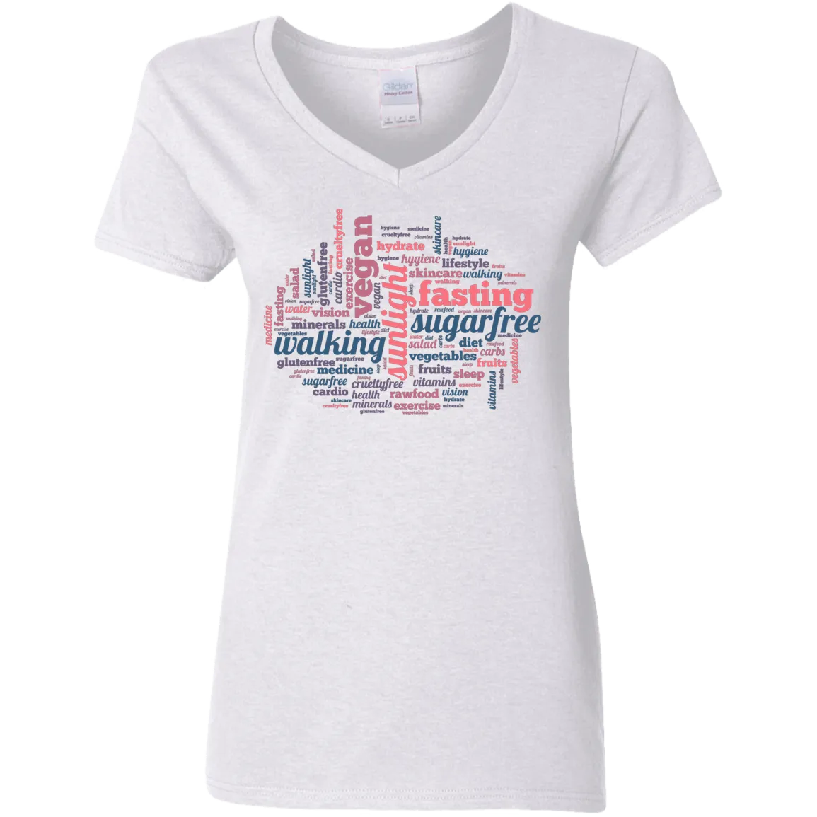T-SHIRT LADIES V-NECK WS