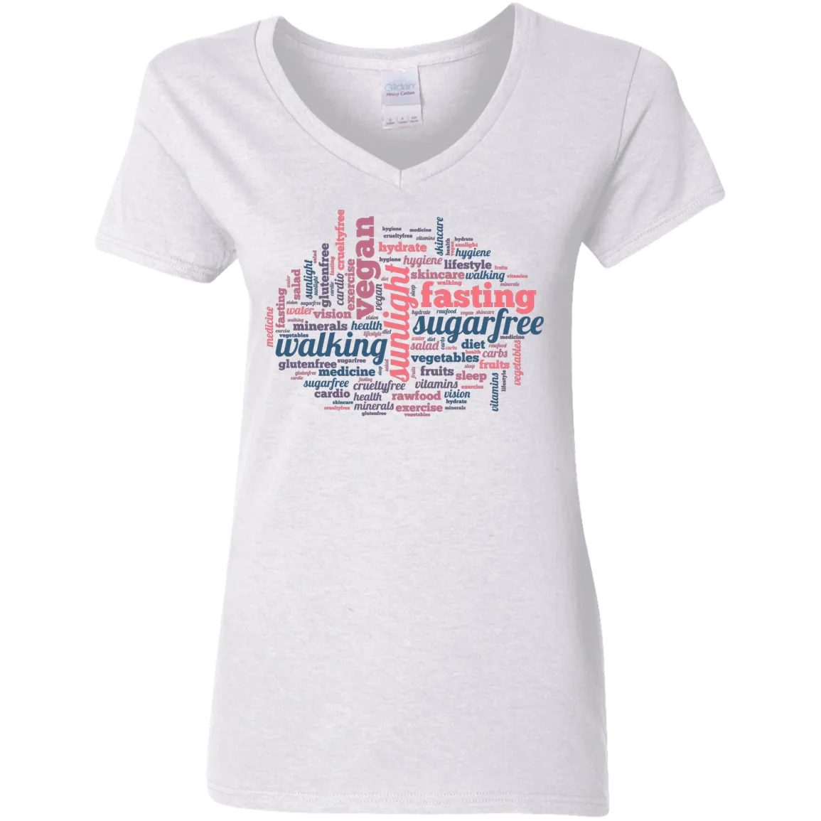T-SHIRT LADIES V-NECK WS