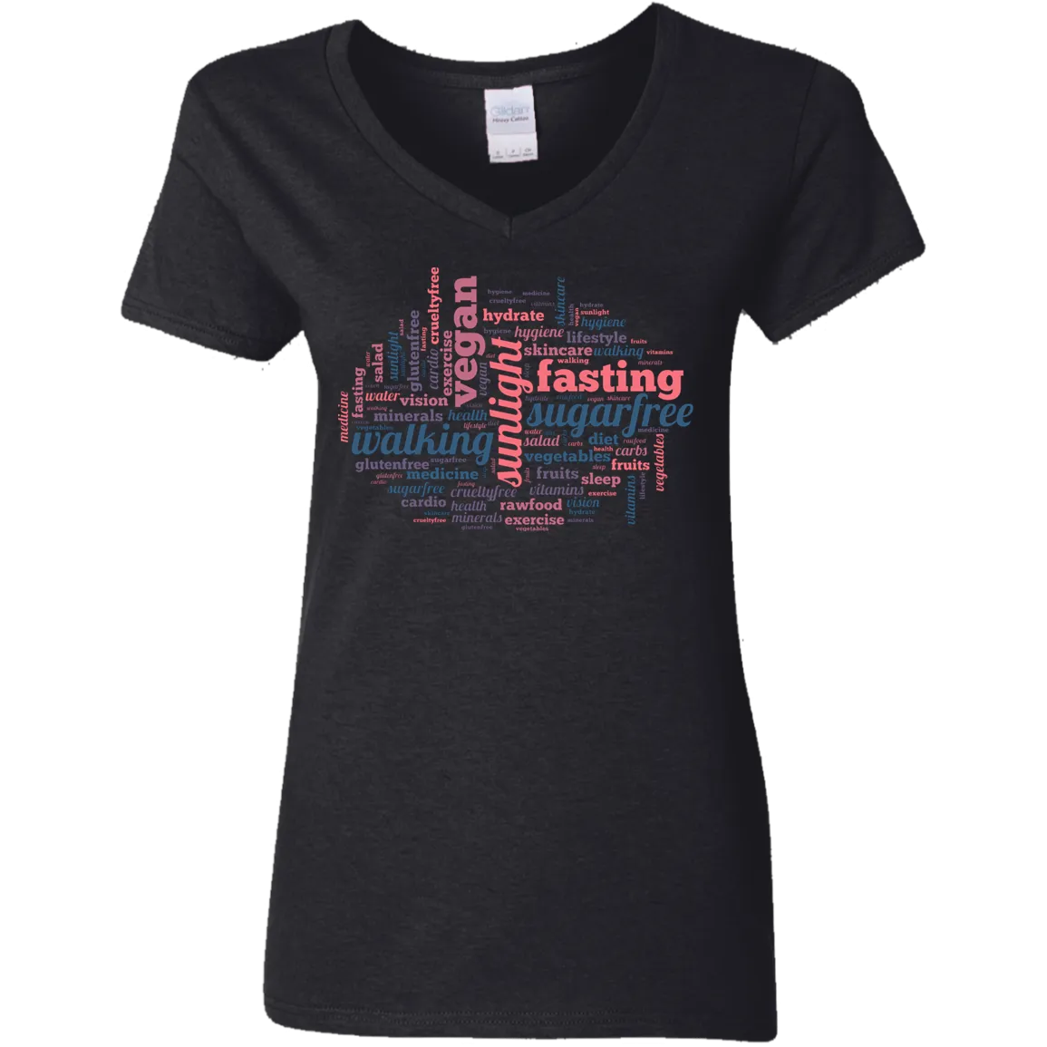 T-SHIRT LADIES V-NECK WS