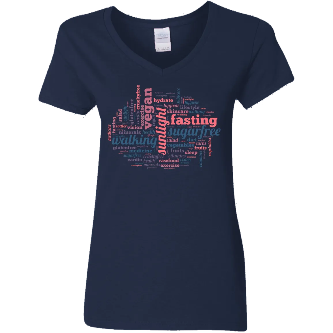 T-SHIRT LADIES V-NECK WS