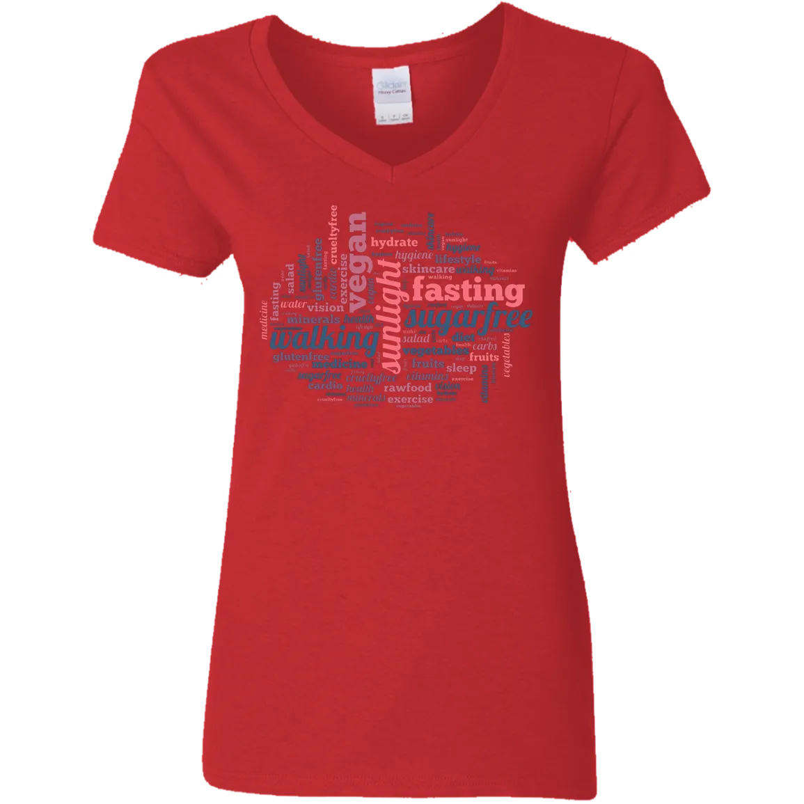 T-SHIRT LADIES V-NECK WS