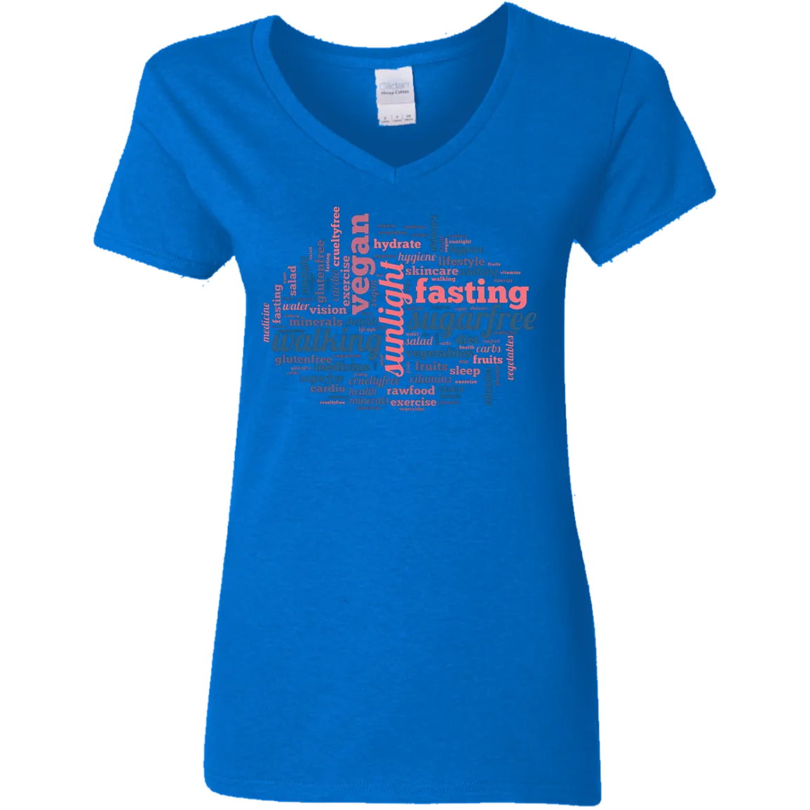 T-SHIRT LADIES V-NECK WS