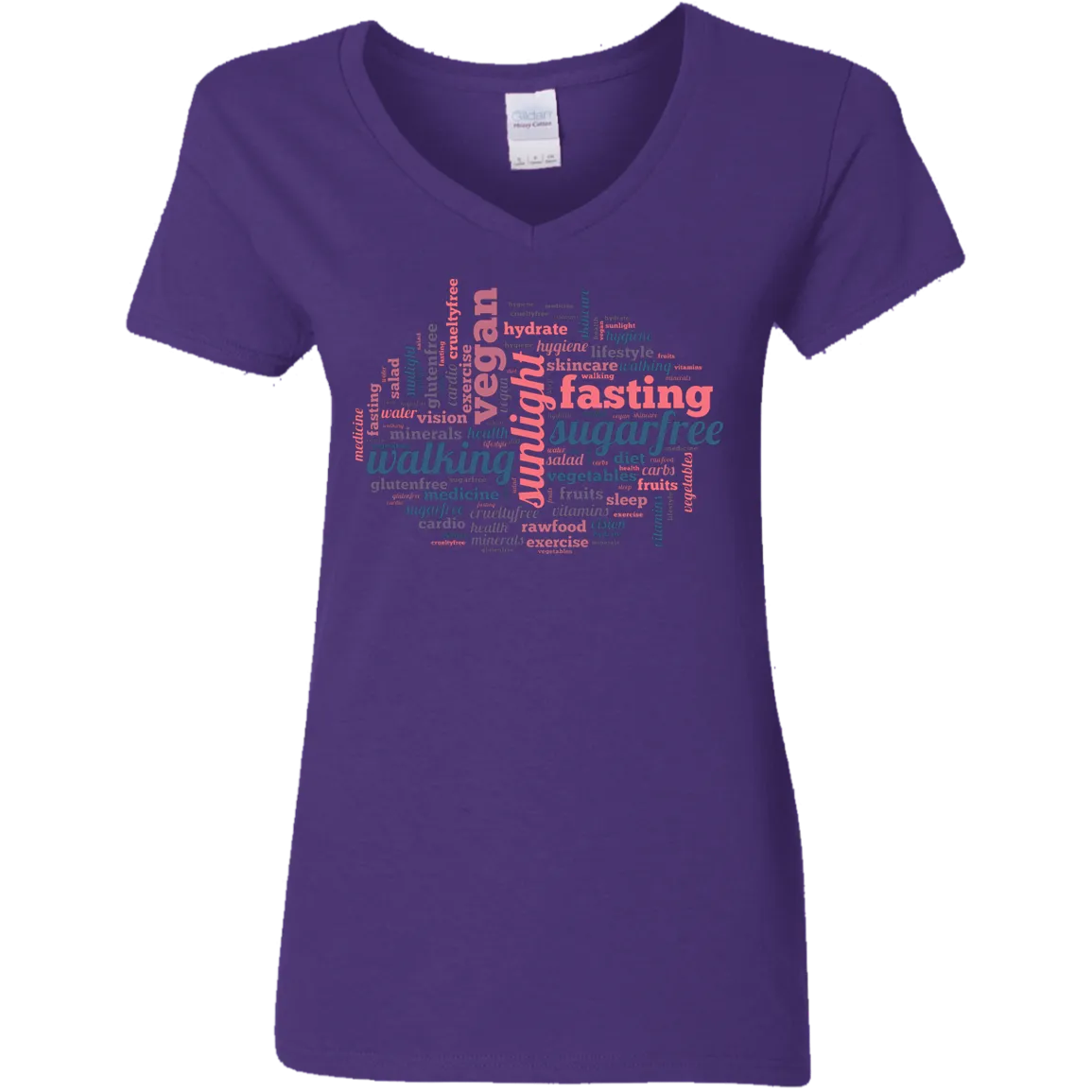 T-SHIRT LADIES V-NECK WS