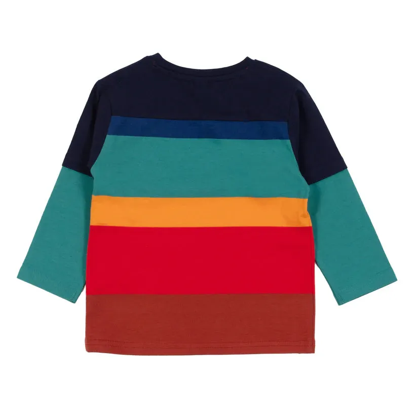 T-shirt à manche longue Bébé Garçon La recrue F2453-08