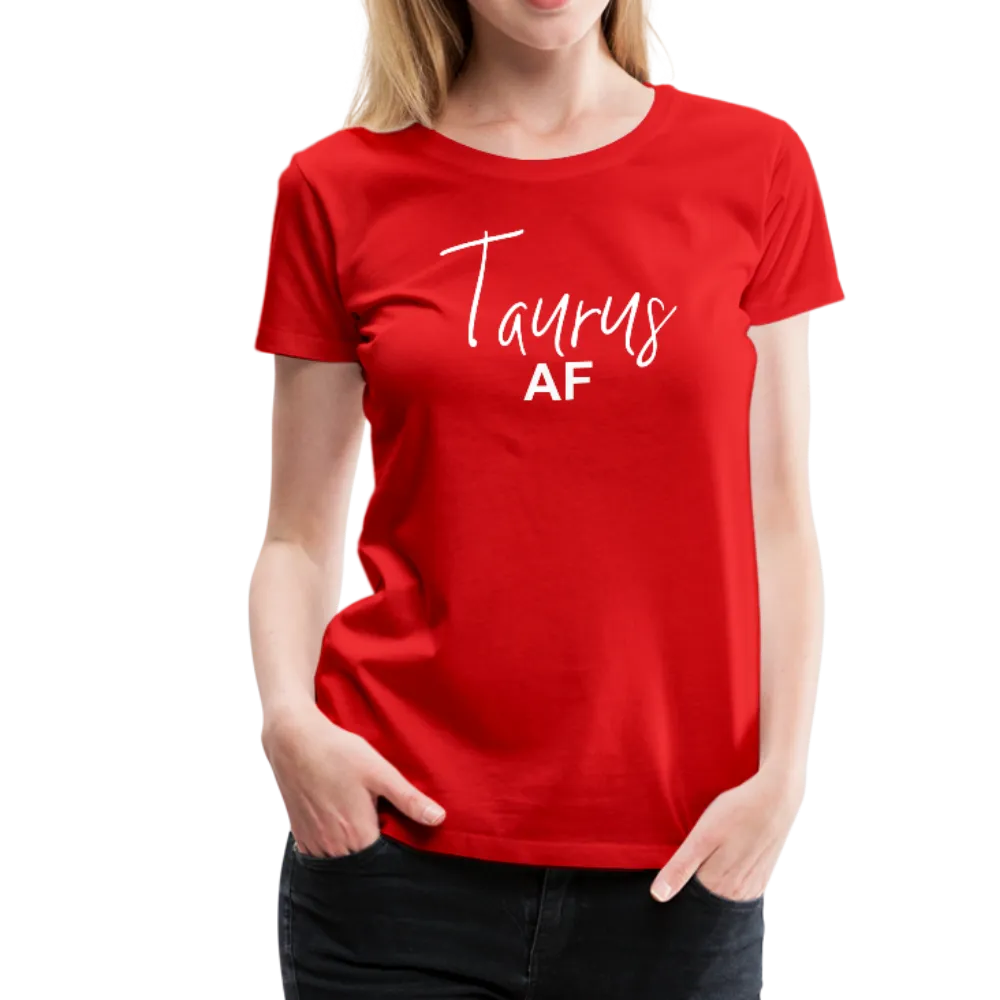 Taurus AF Women’s Premium T-Shirt (CK1579)