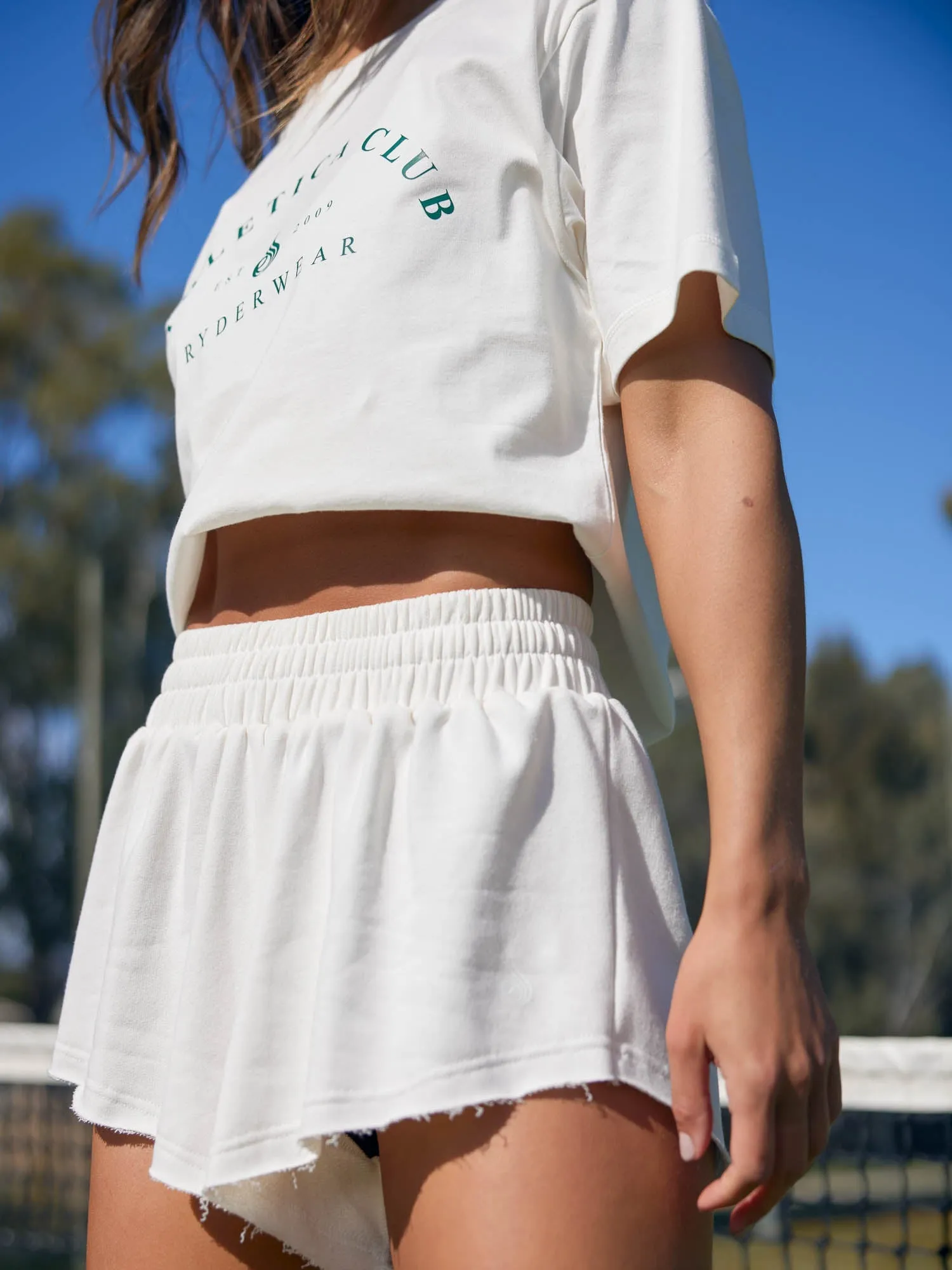 Tempo Track Short - Off White