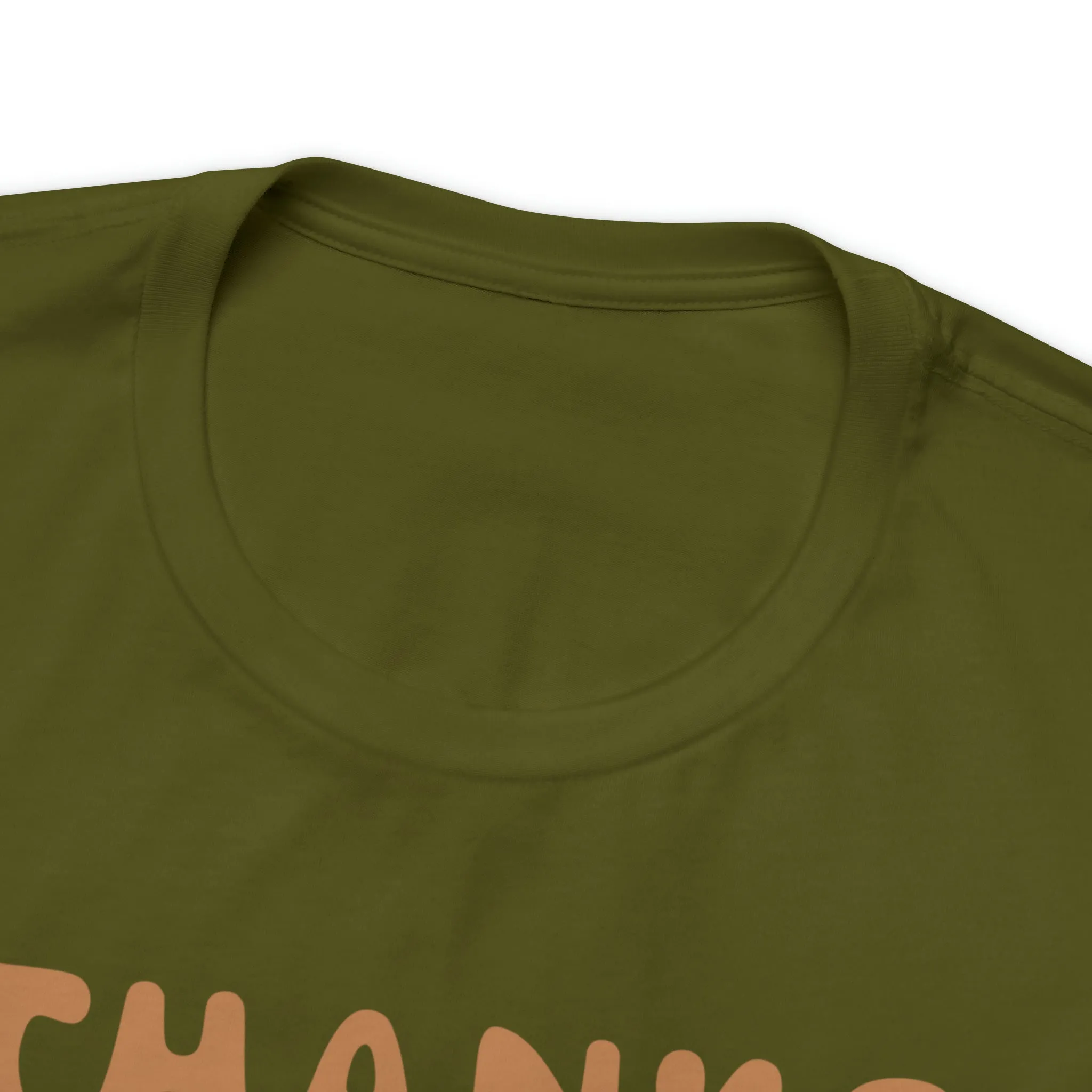 Thanks Giving Thanks Giving T-Shirt | Fall Thanksgiving Tee |  Bella Canvas 3001 Unisex |  Happy Thanksgiving Short Sleeve Tshirt