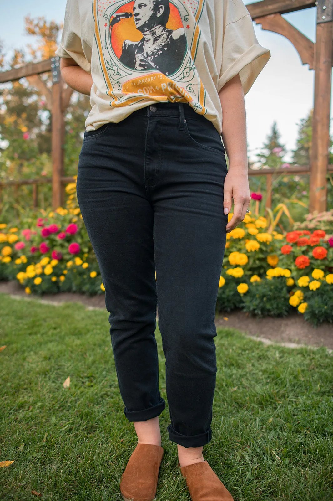 The Easton Slim Denim by Ética - Onyx