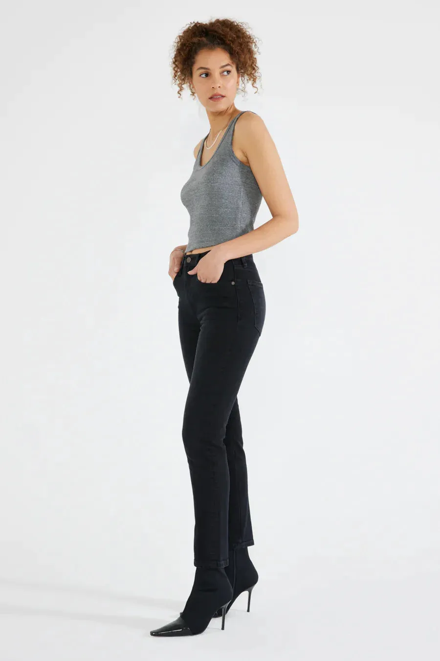 The Easton Slim Denim by Ética - Onyx