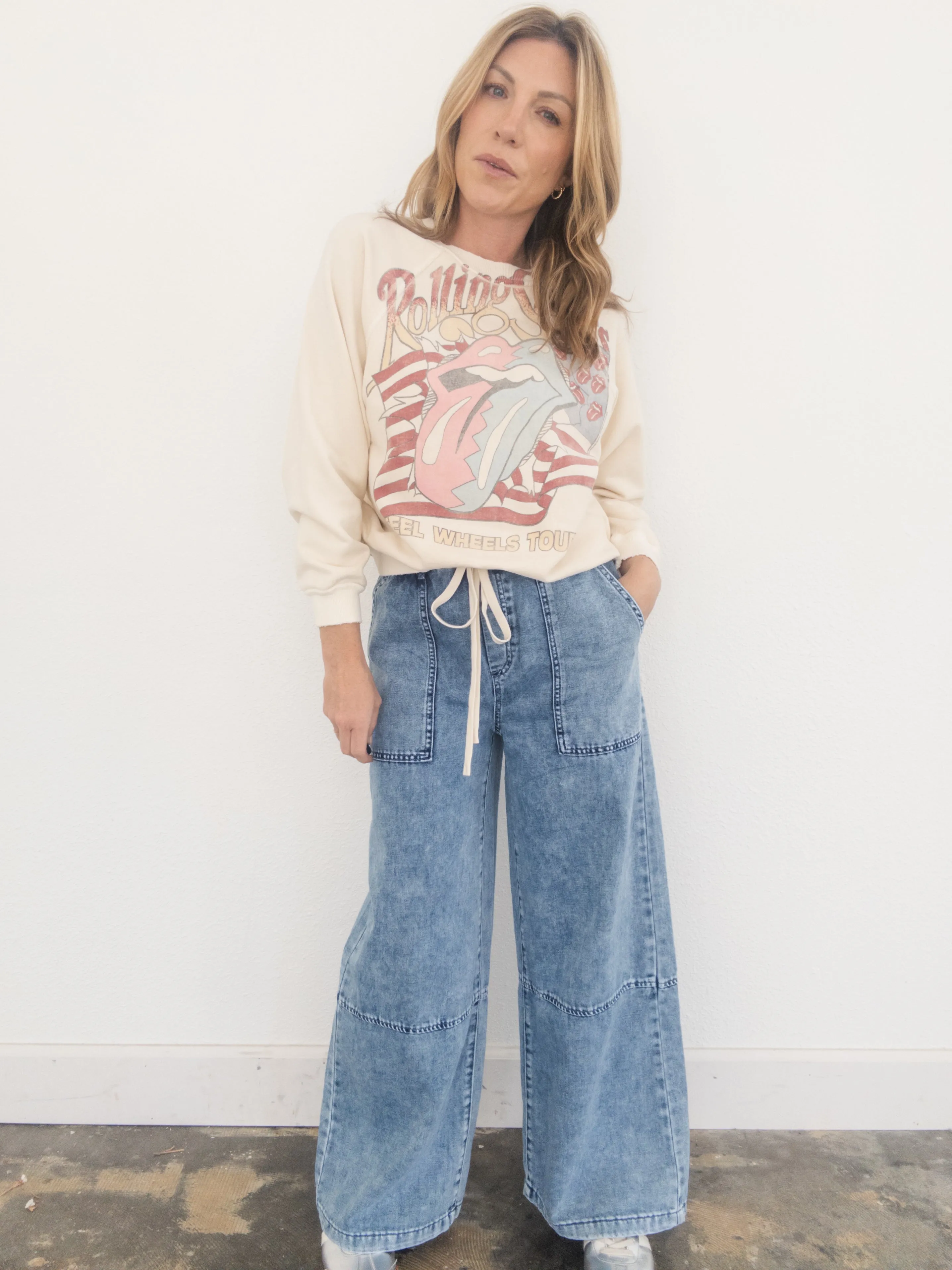 The Jess Drawstring Jean