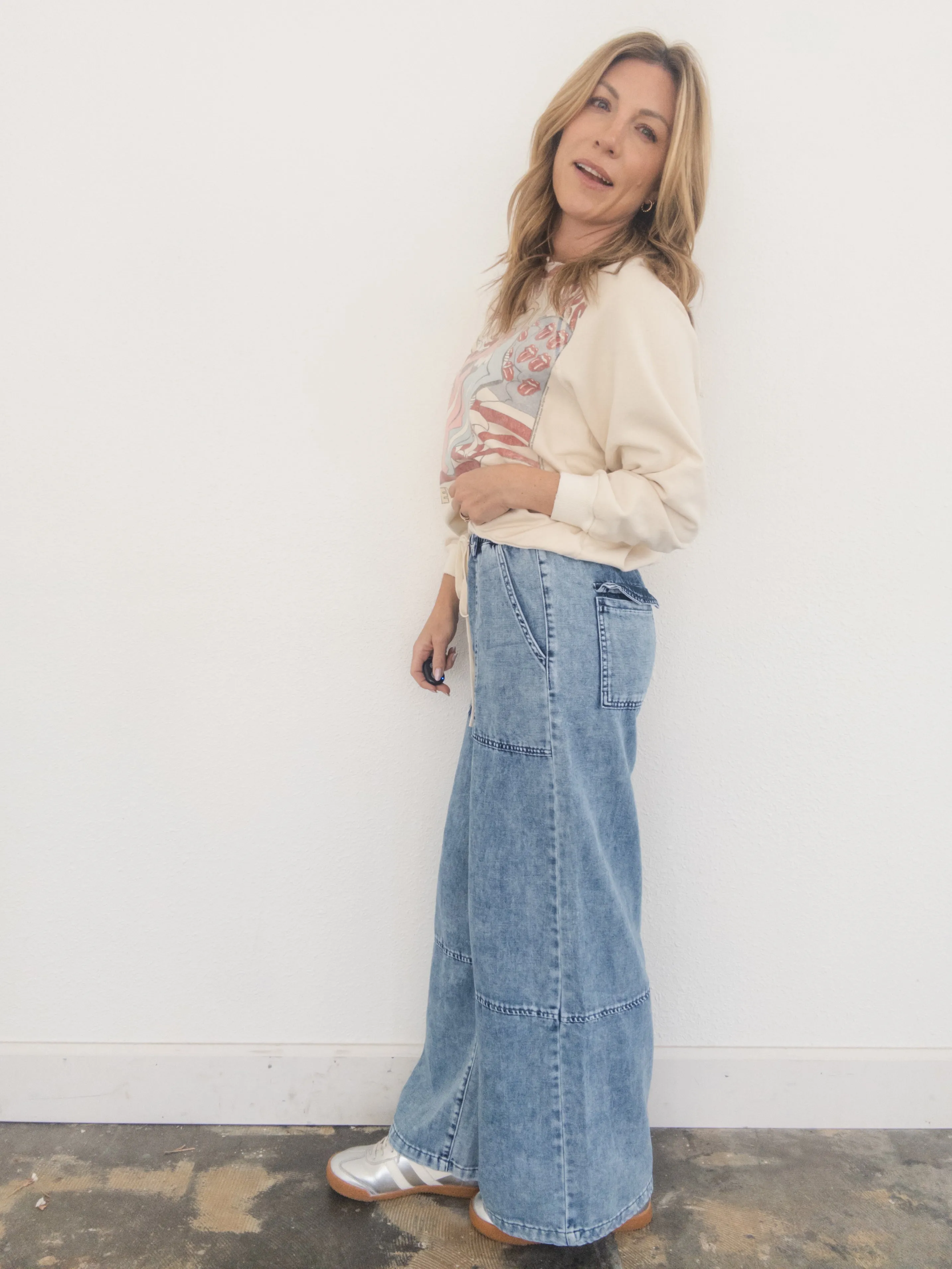 The Jess Drawstring Jean