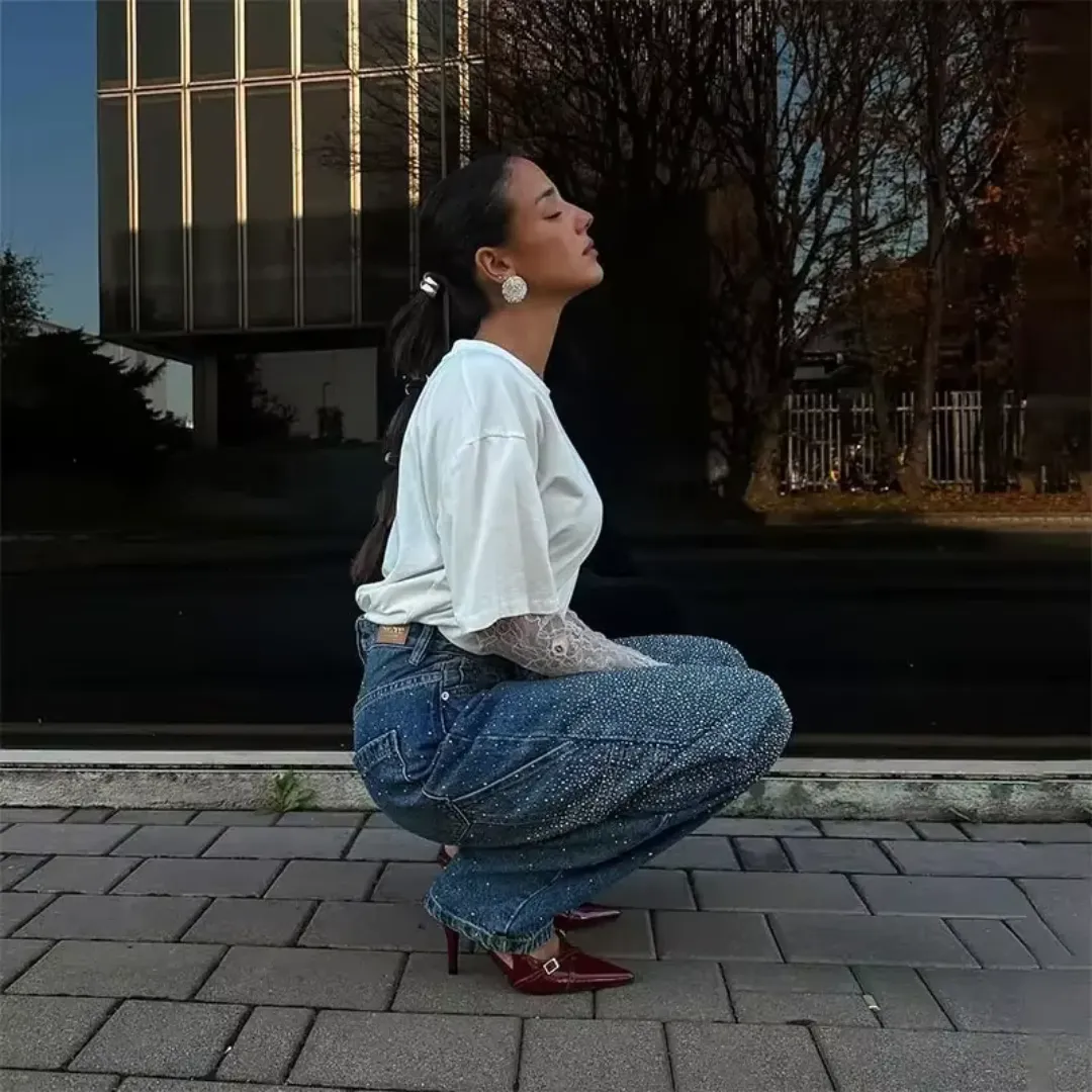 The Stella™ – Sparkling Comfort Pants