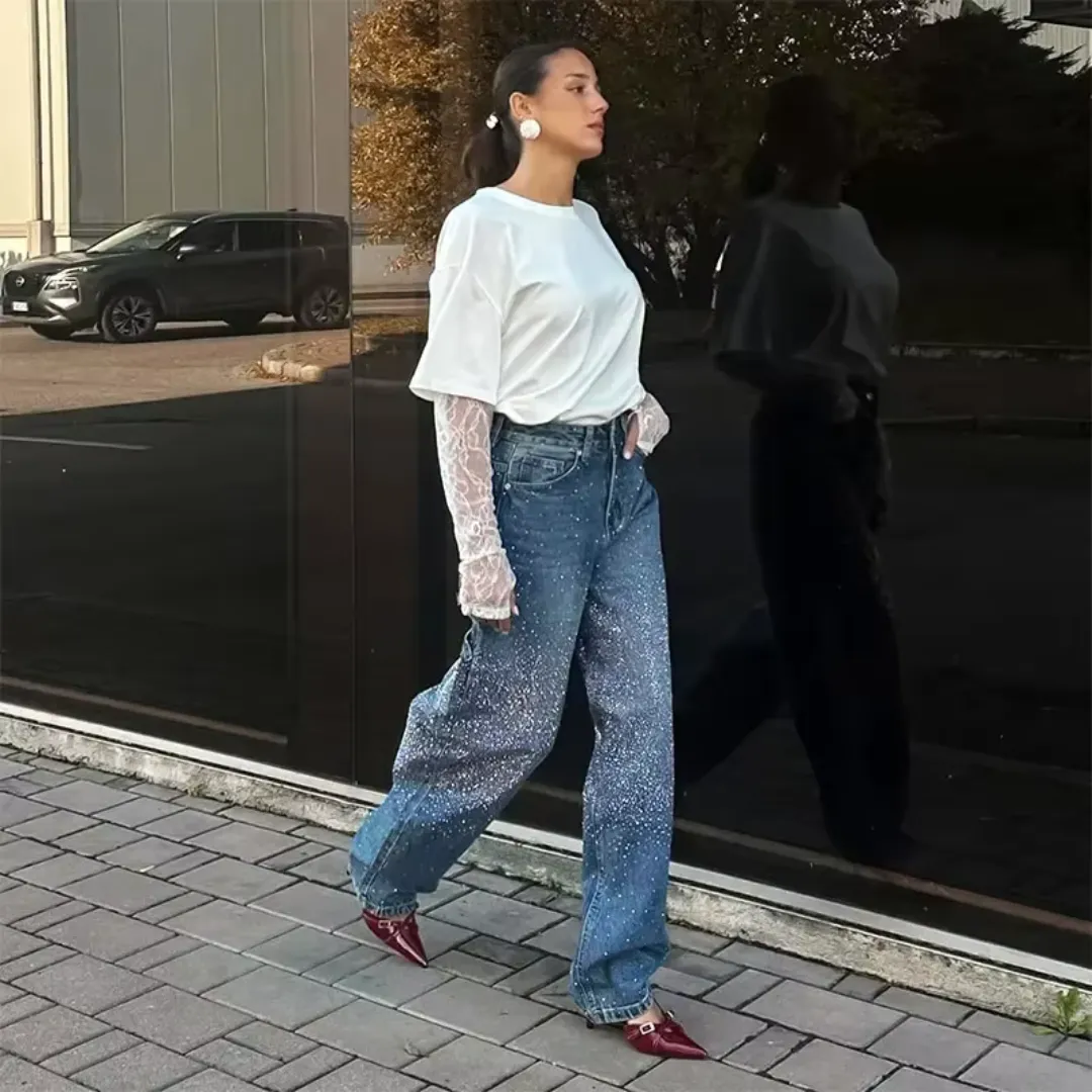 The Stella™ – Sparkling Comfort Pants