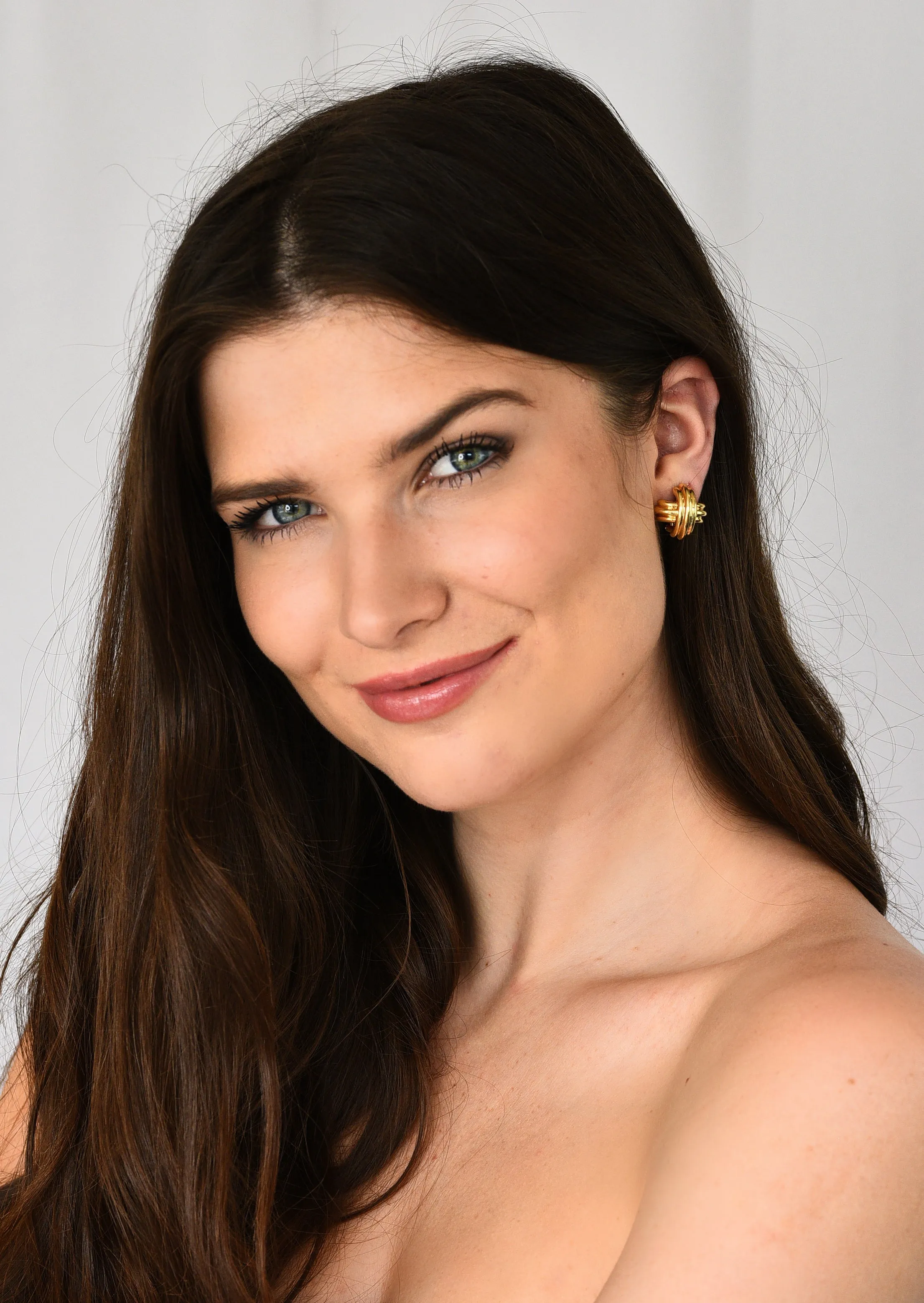 Tiffany & Co. Vintage 18 Karat Gold Signature X Cross Earrings