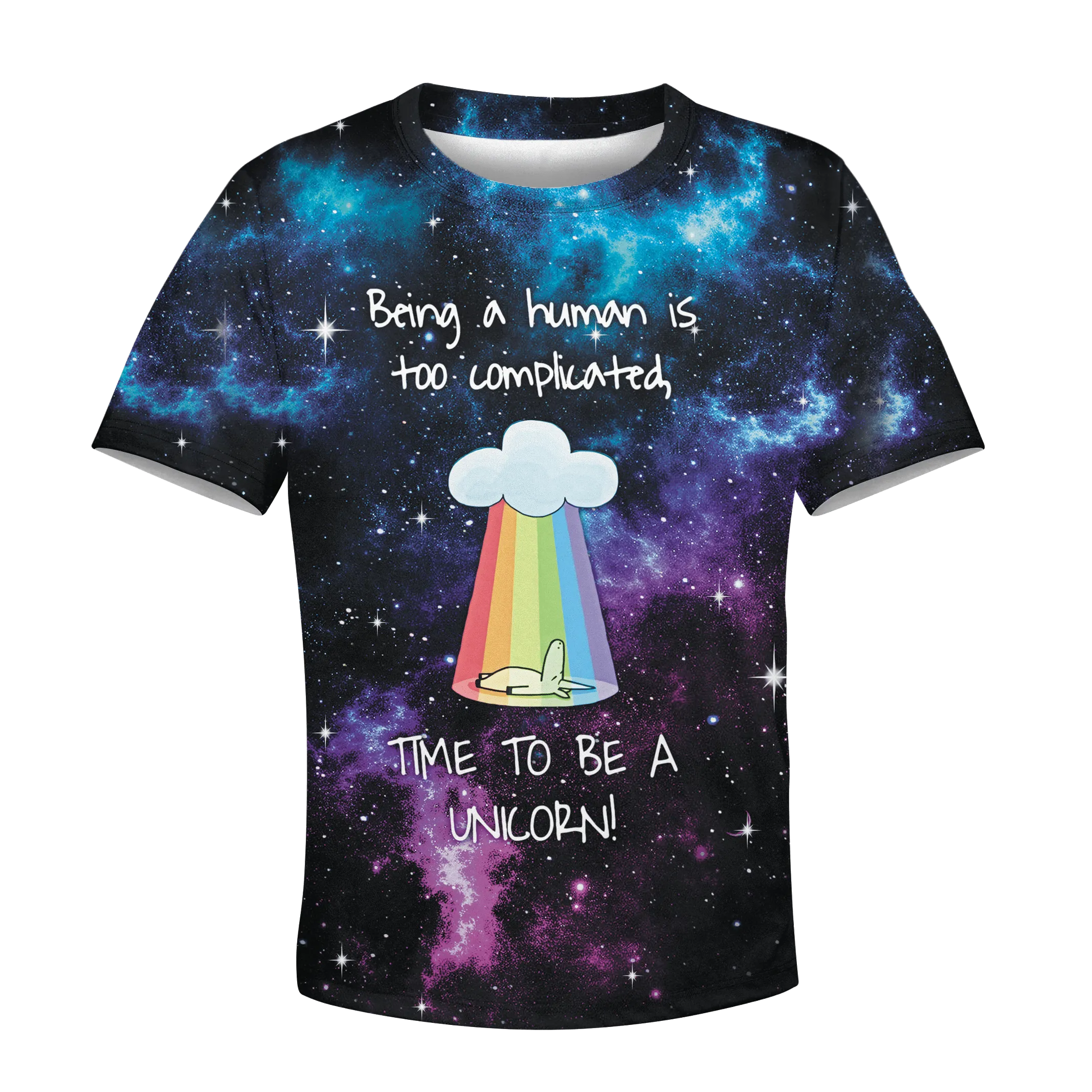 Time To Be A Unicorn Custom Cosplay Kid Hoodie