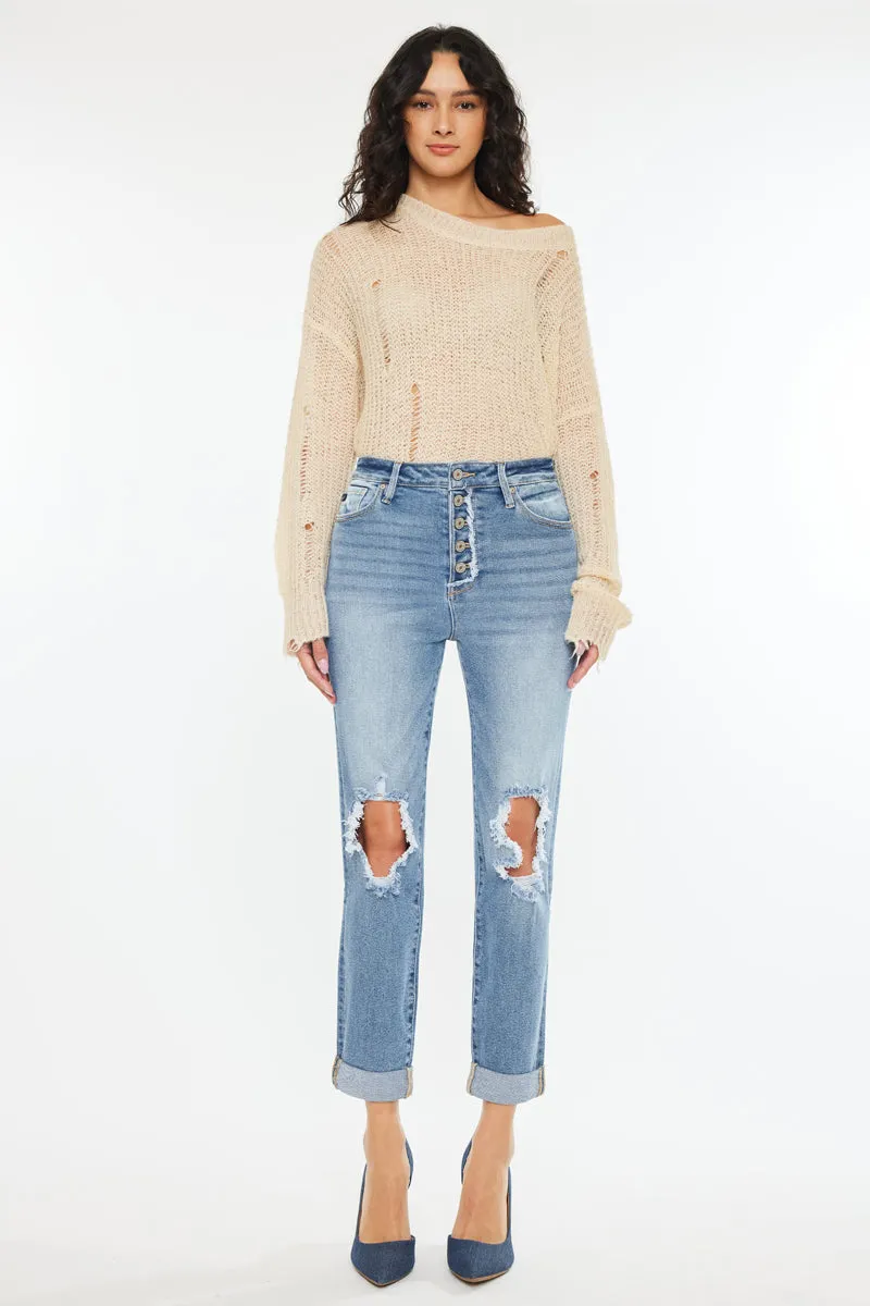 Tove Ultra High Rise Mom Jeans