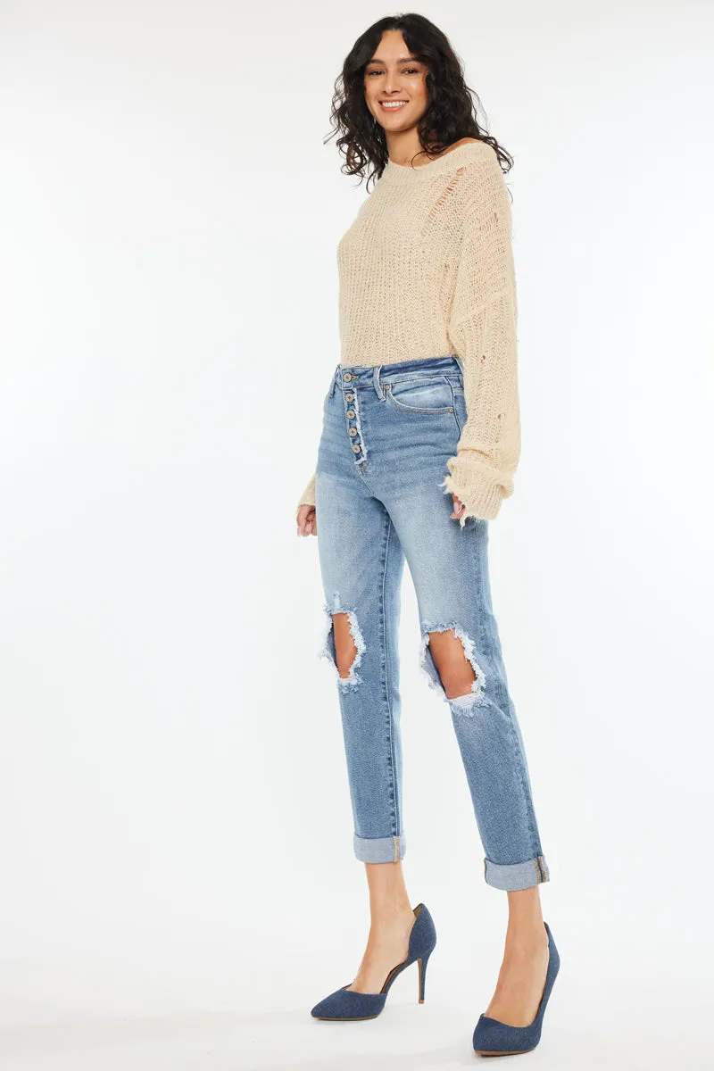 Tove Ultra High Rise Mom Jeans