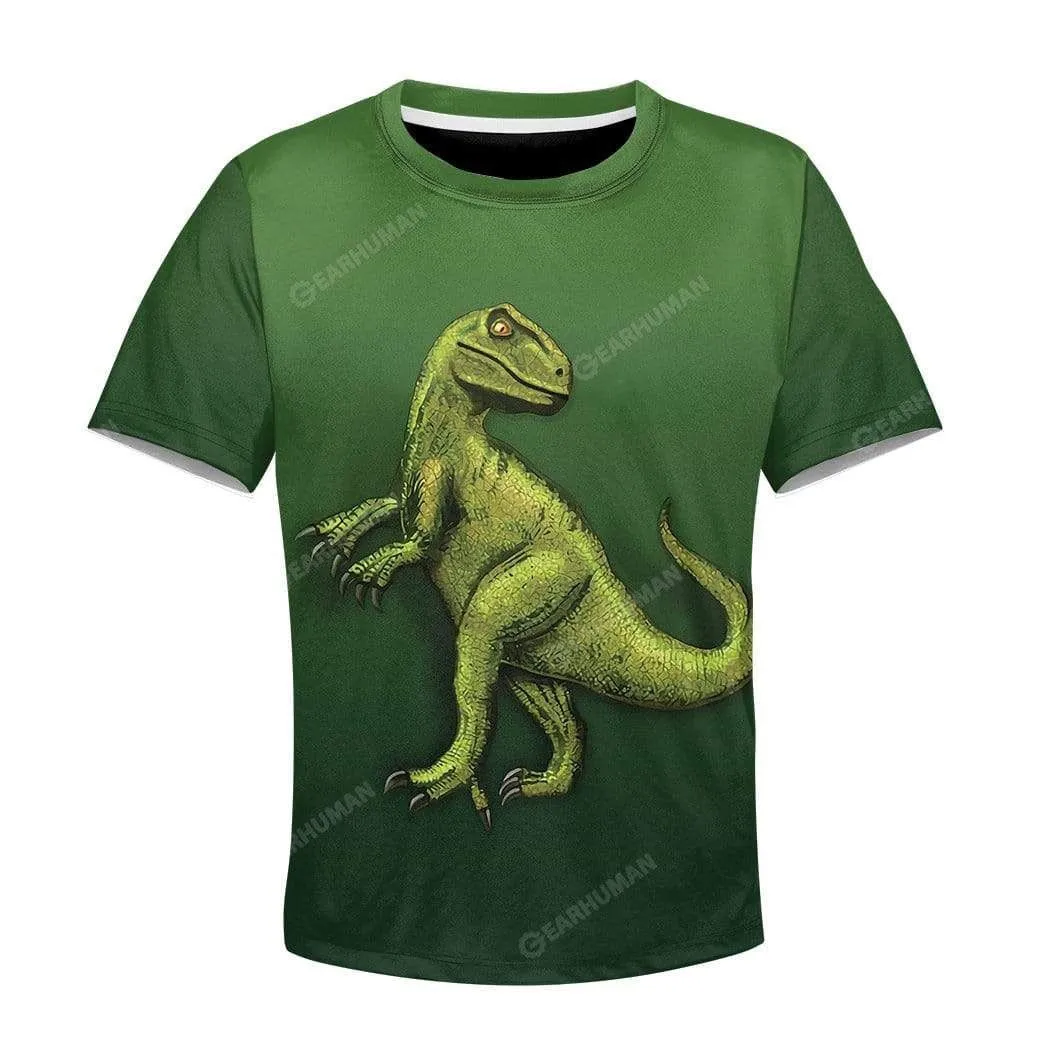 Trex Dinosaur Kid Hoodies Apparel