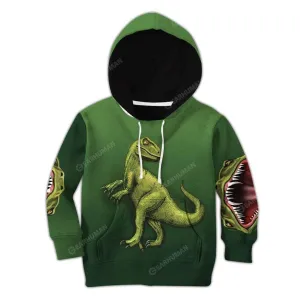 Trex Dinosaur Kid Hoodies Apparel