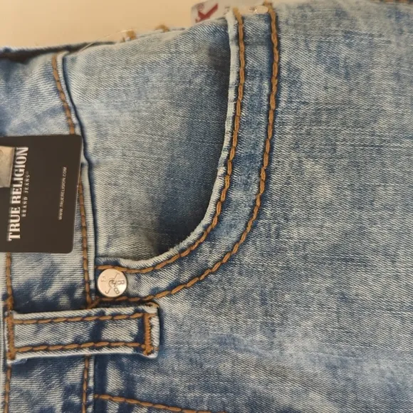 True Religion Jayde Big T Raw Hem Short