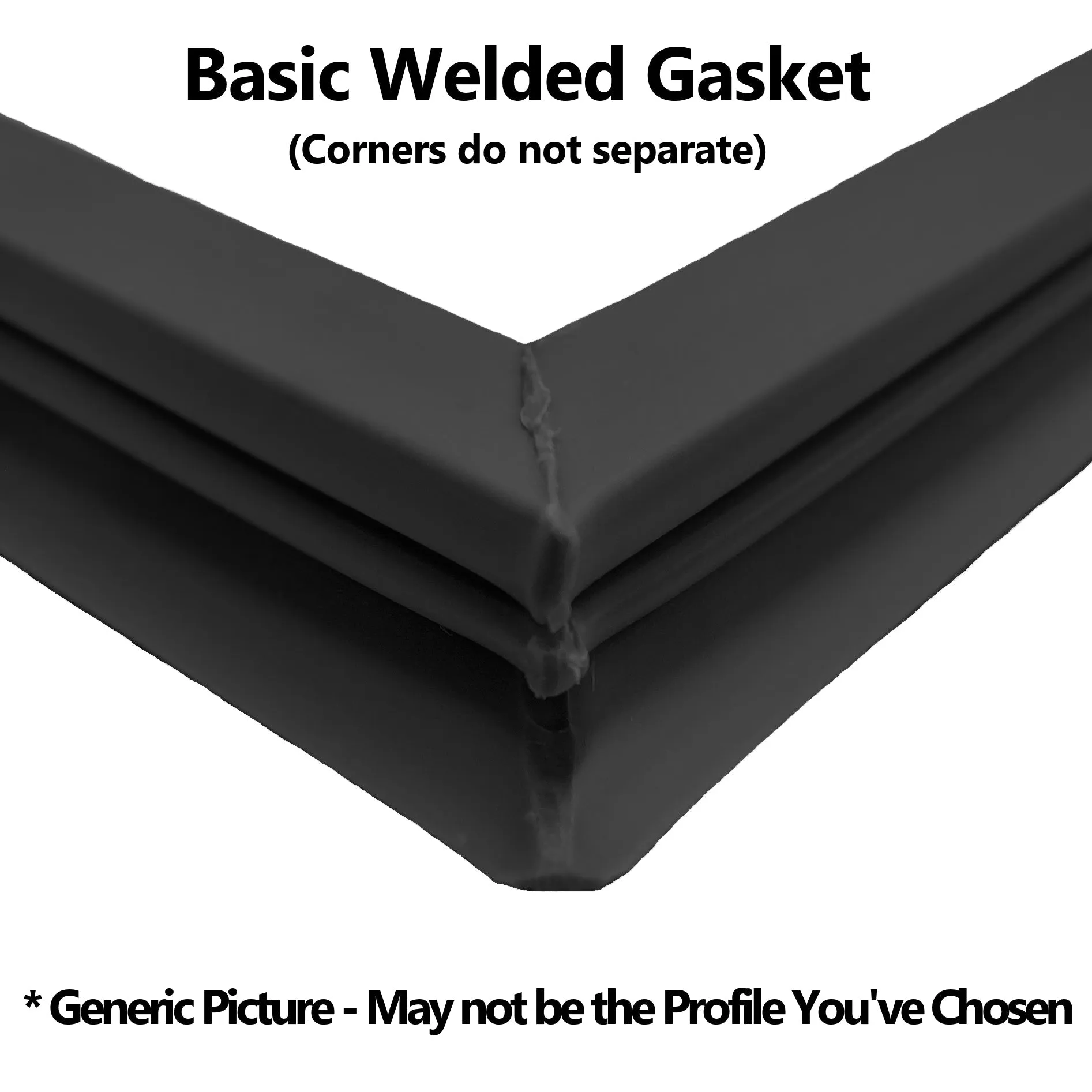 True Welded Gasket (26-3/4" x 54-1/8") - Part #810719 - Profile 624