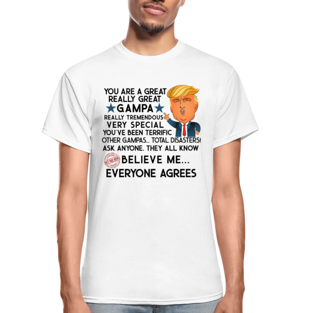 Trump Gampa Gildan Ultra Cotton Adult T-Shirt
