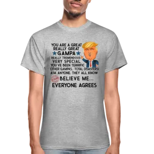 Trump Gampa Gildan Ultra Cotton Adult T-Shirt