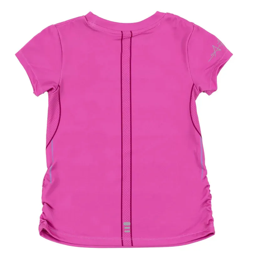 Tshirt athlétique Zénitude mauve F24A82-06
