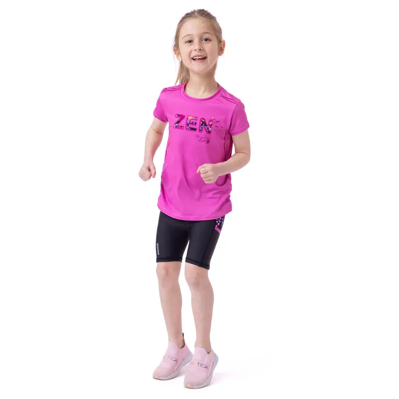 Tshirt athlétique Zénitude mauve F24A82-06