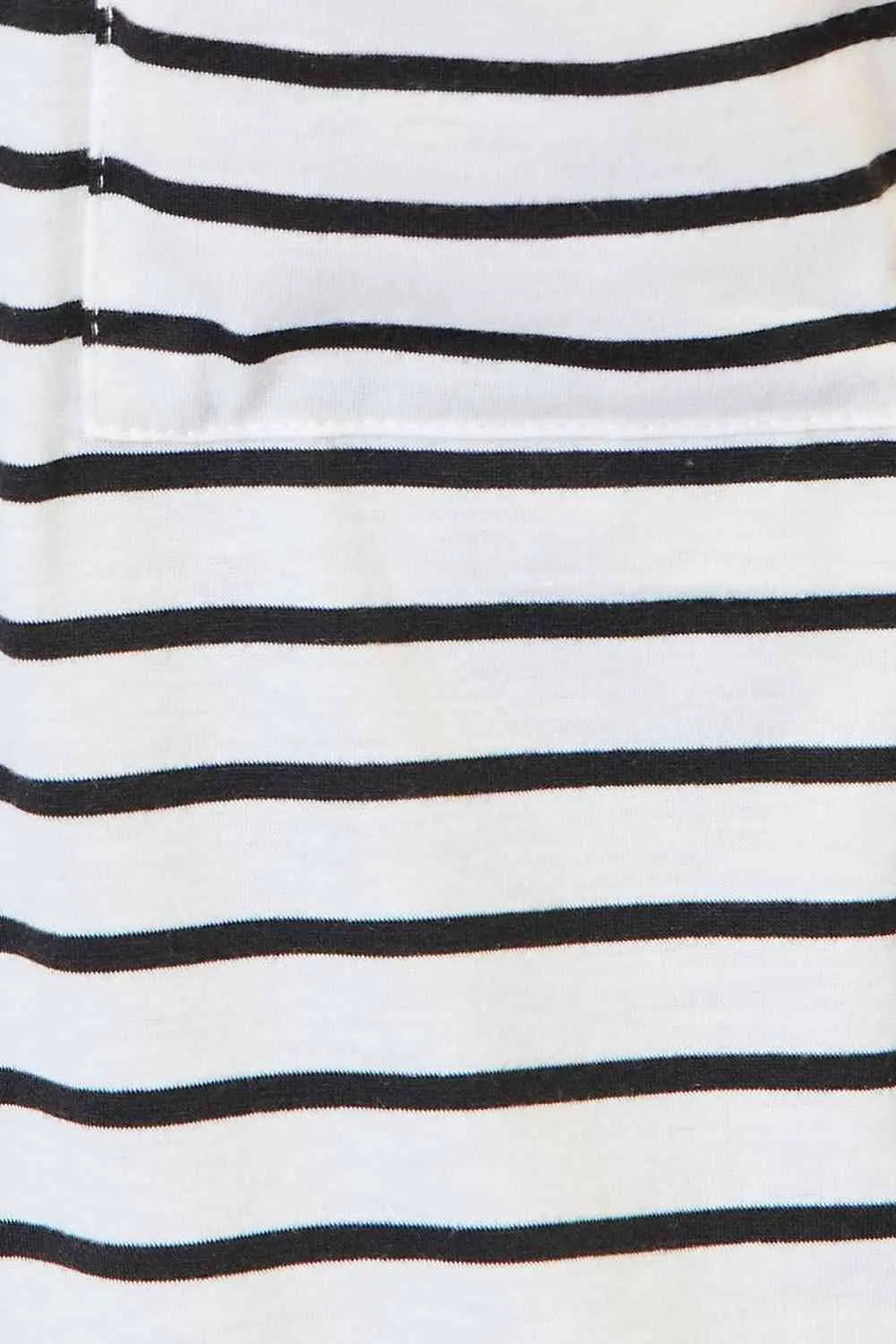 Tula Double Take Striped Open Front Longline Cardigan