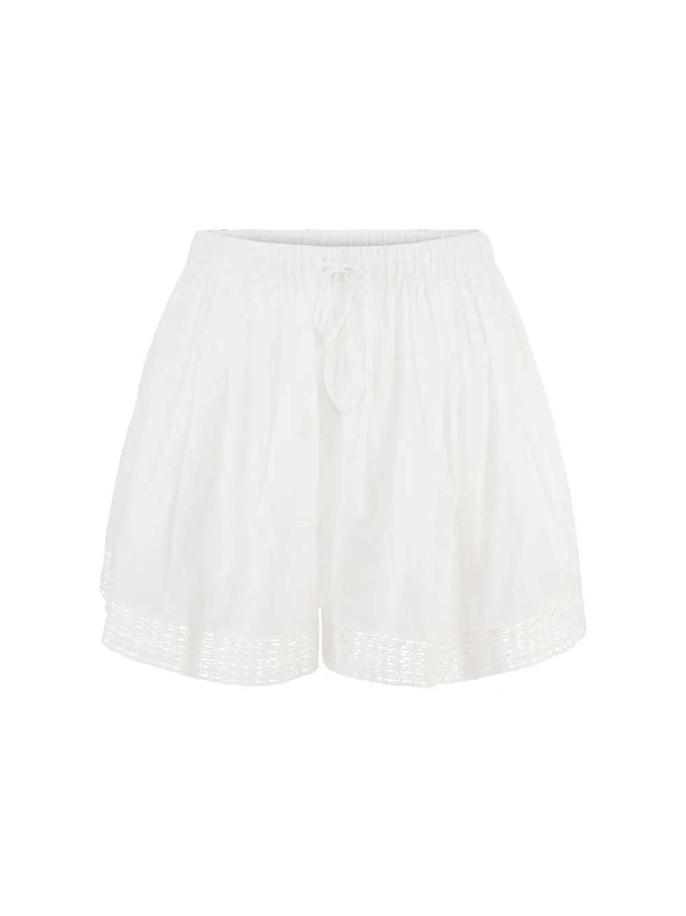 Ulla Johnson Isla Coverup Shorts in Cowrie