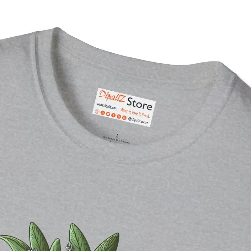 Unisex Softstyle Tee in Sage Herb for Trendy Fashion