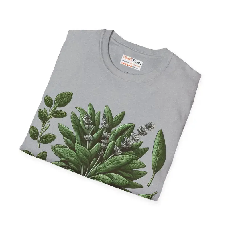 Unisex Softstyle Tee in Sage Herb for Trendy Fashion