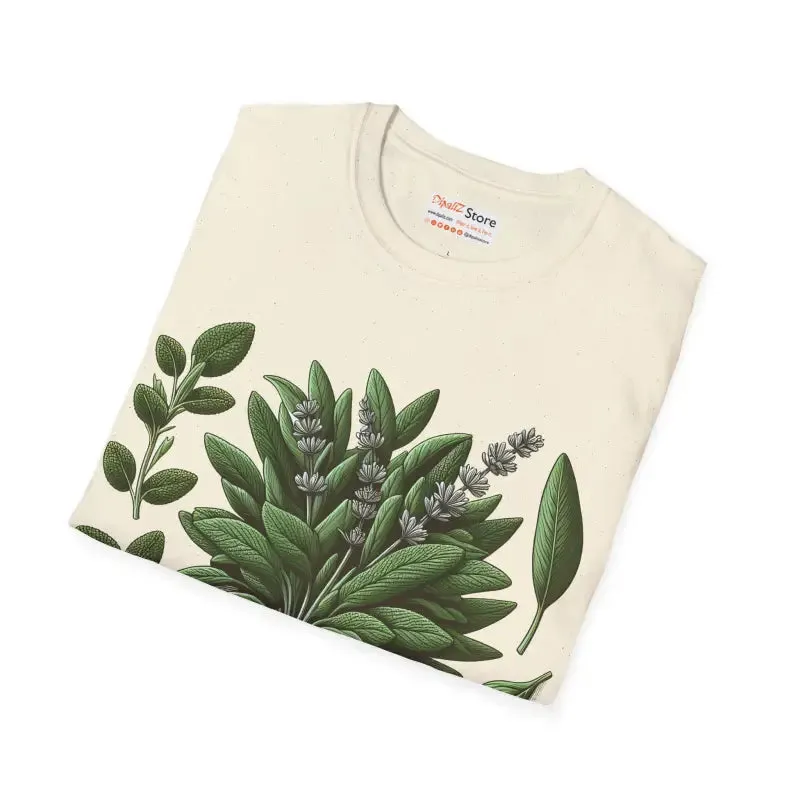 Unisex Softstyle Tee in Sage Herb for Trendy Fashion