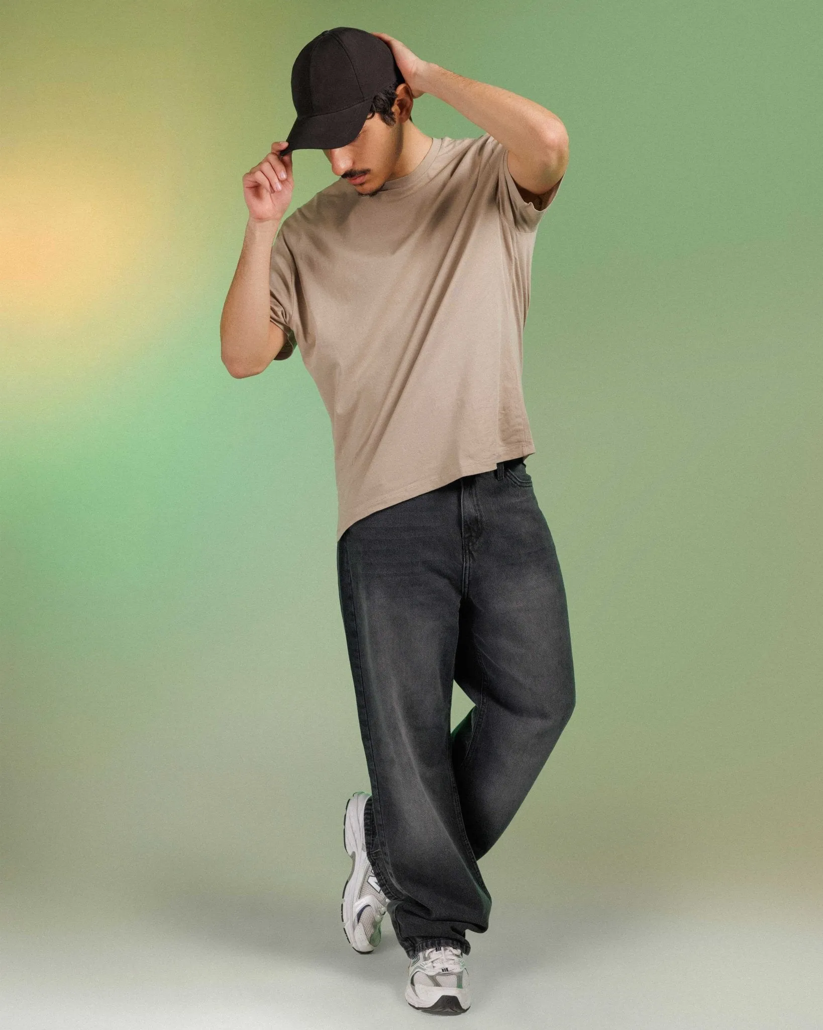 Unisex | Wide Leg - Charcoal Jeans
