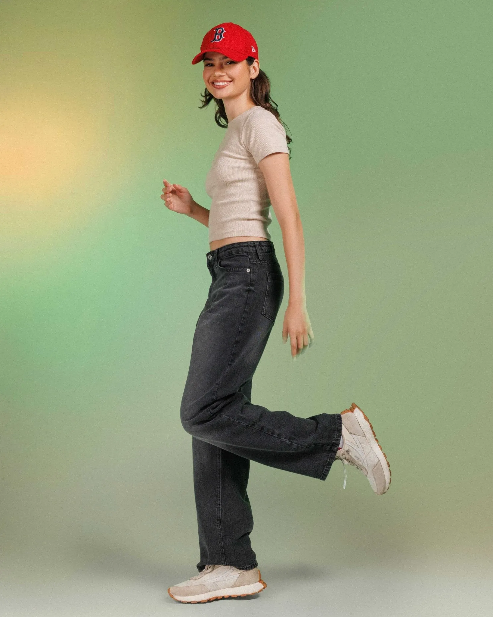 Unisex | Wide Leg - Charcoal Jeans