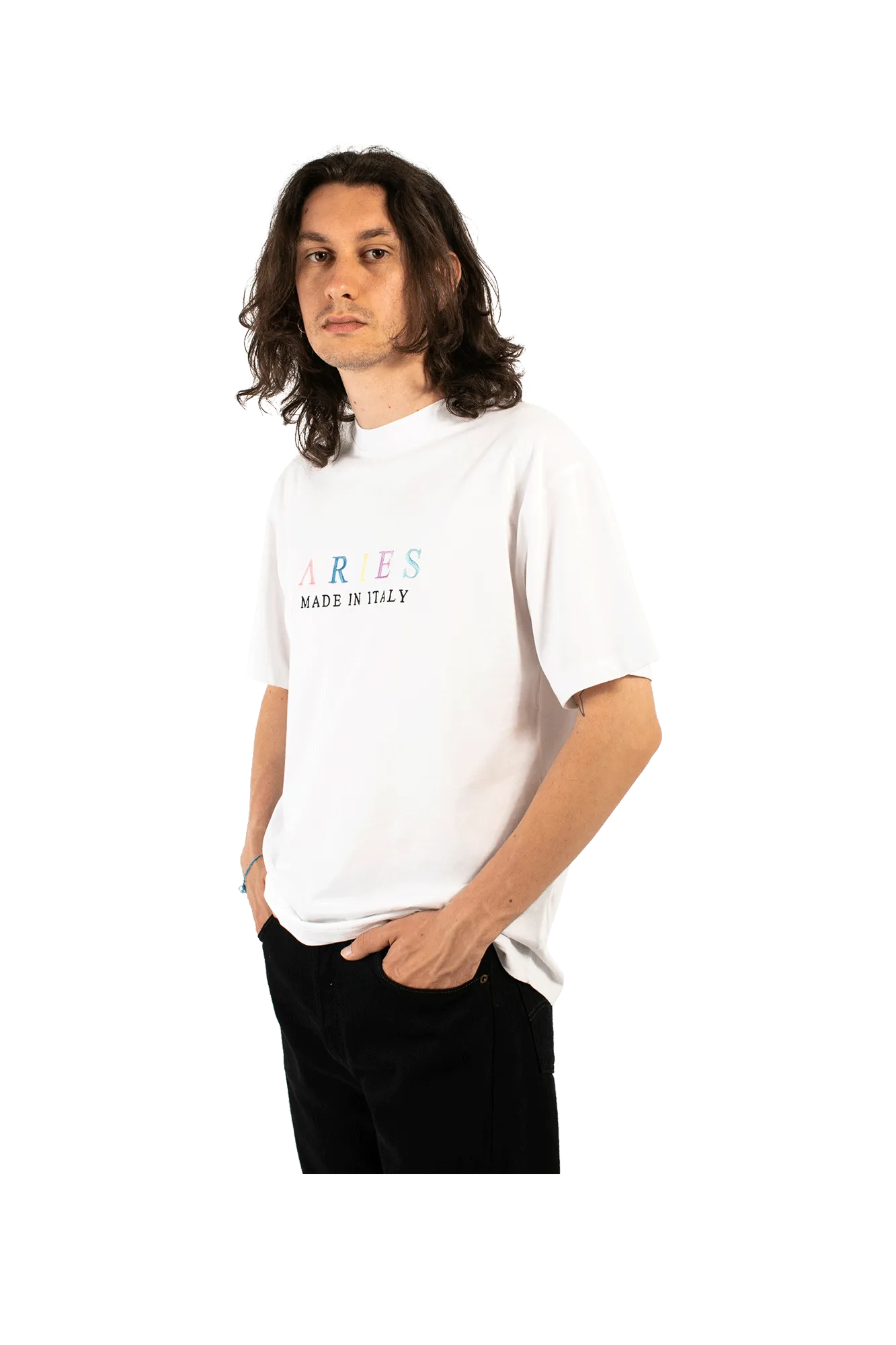 United Colours of Aries Embroidered T-Shirt