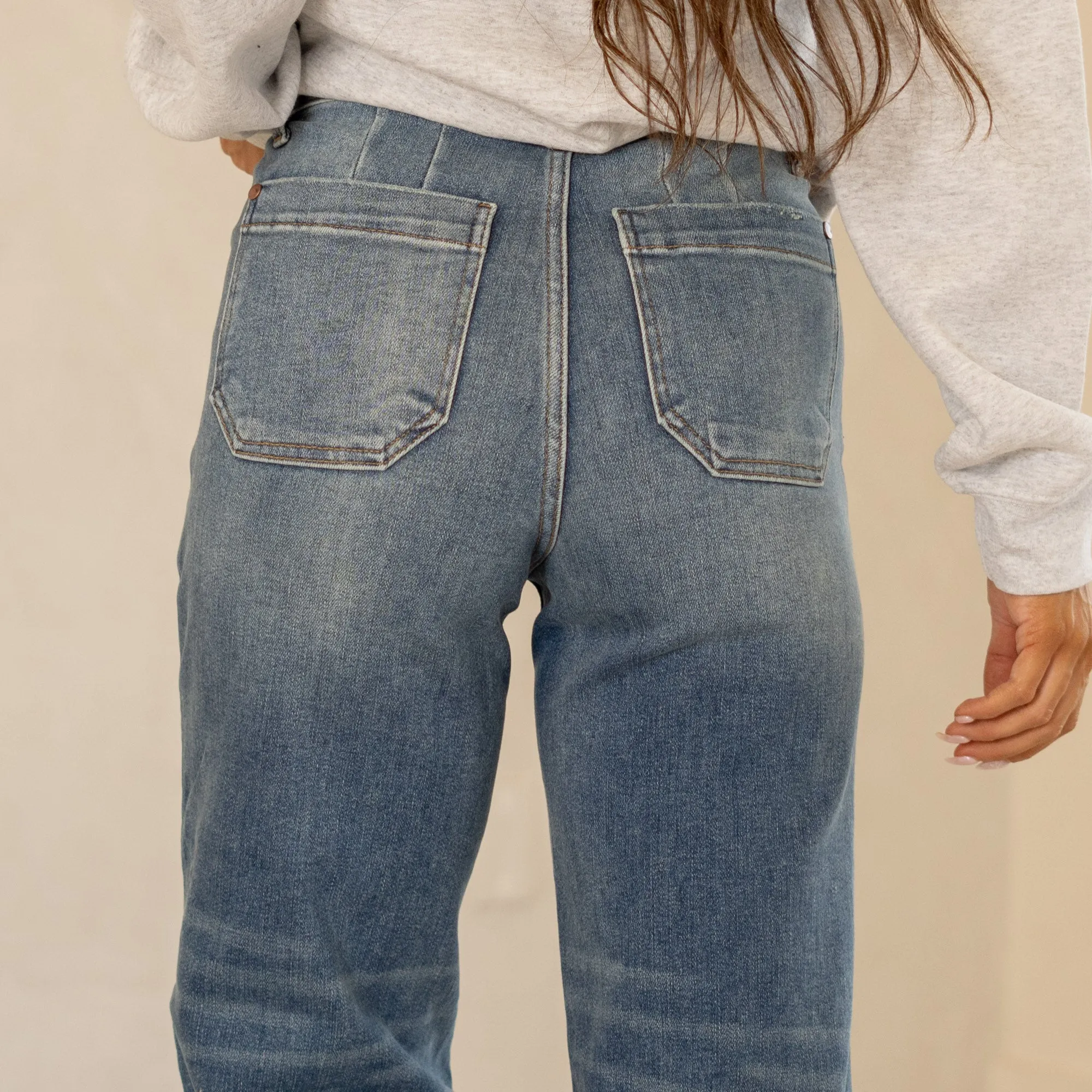 Utility High Rise Wide Leg Crop Regular & Plus Sizes