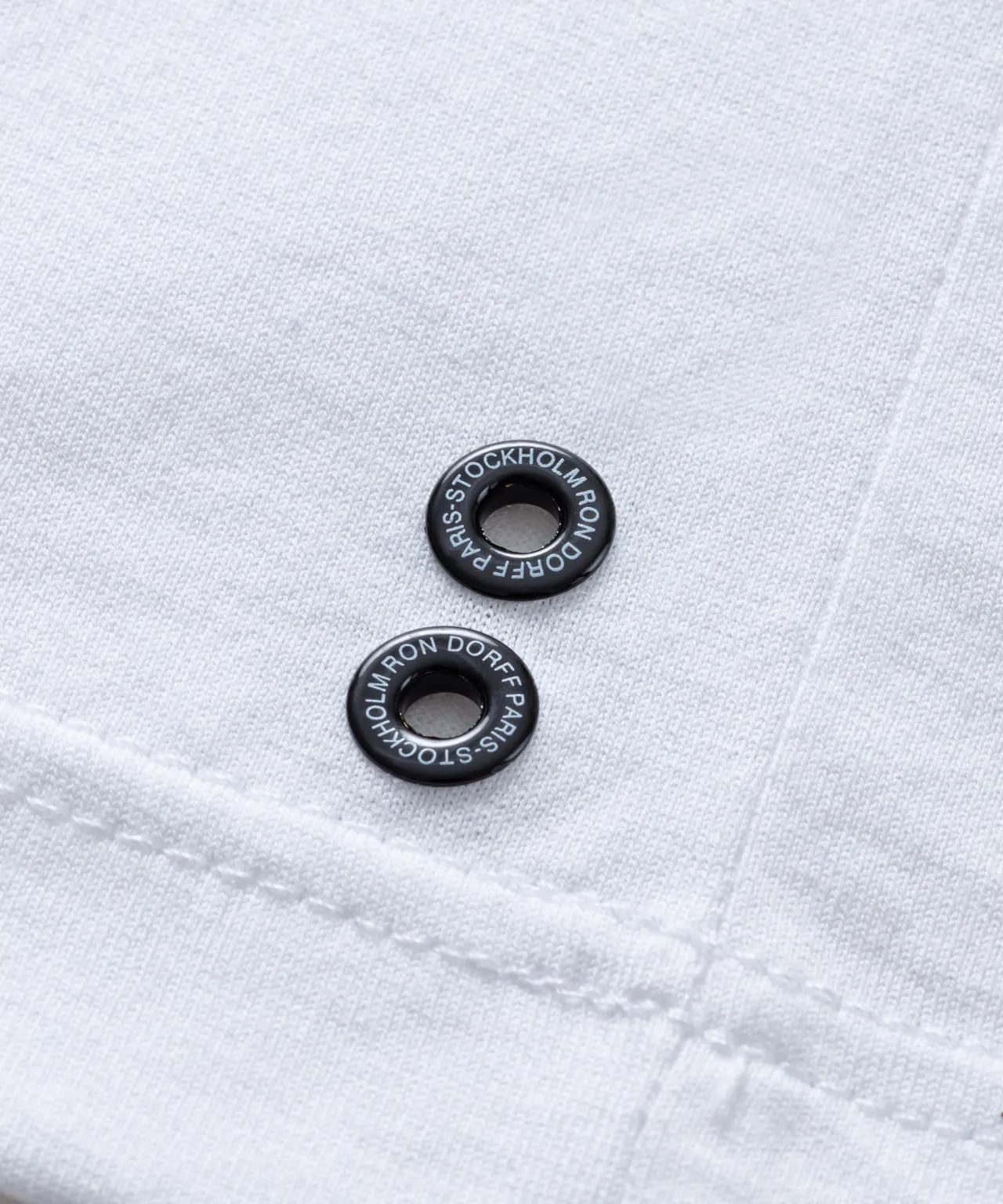 V Neck T-Shirt Eyelet Edition: Optic White
